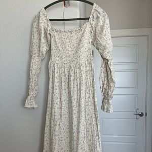 Nothing Fits But Super cute maternity dress. So comfy and cute.